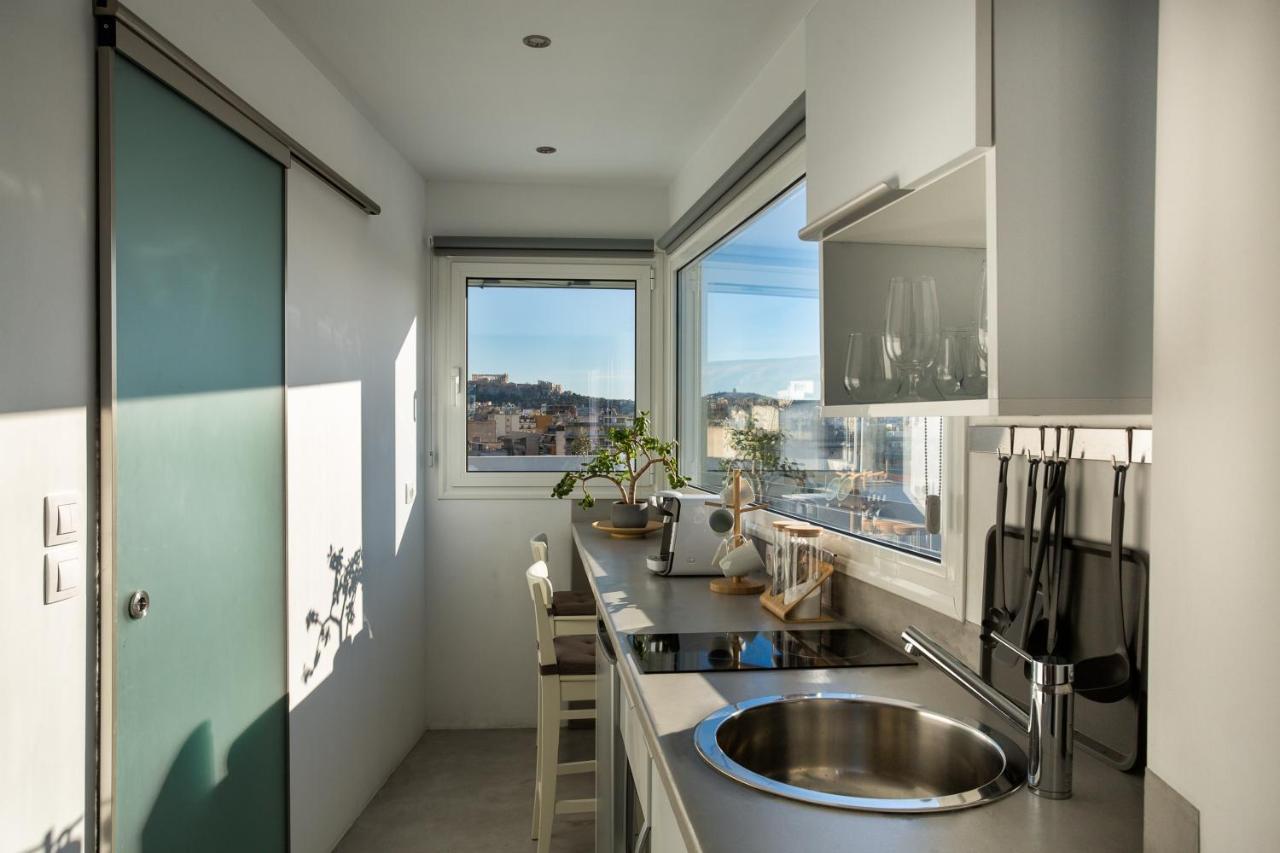 Private Jacuzzi & Acropolis View - The Loft Atena Exterior foto