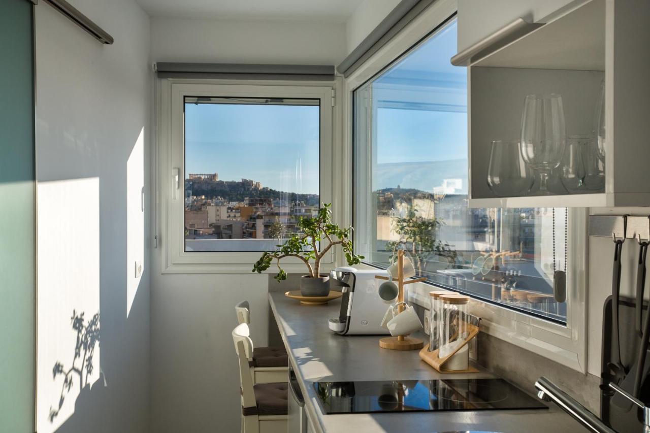 Private Jacuzzi & Acropolis View - The Loft Atena Exterior foto
