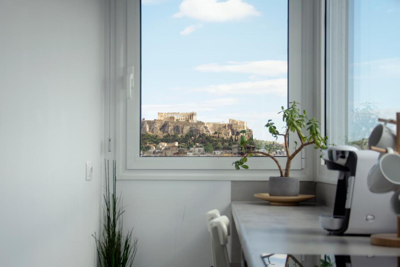 Private Jacuzzi & Acropolis View - The Loft Atena Exterior foto